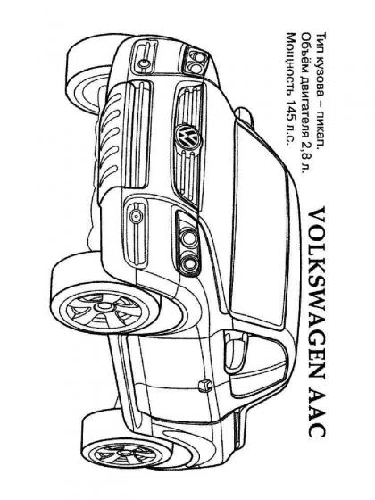Ausmalbilder Volkswagen Malvorlagen Kostenlos Zum Ausdrucken