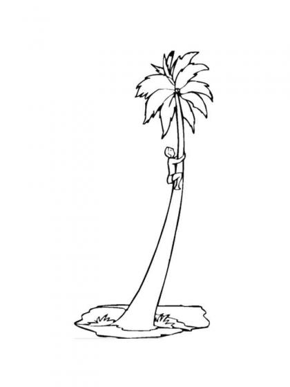 Ausmalbilder Palmen - Malvorlagen Kostenlos zum Ausdrucken