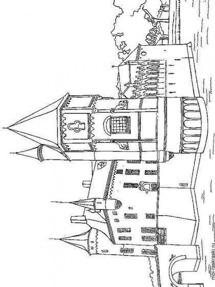 ausmalbilder städte