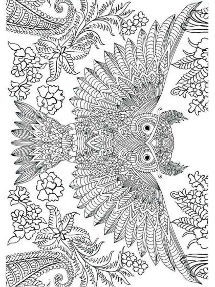 Ausmalbilder Schwer für Erwachsene - Kostenlose Malvorlagen