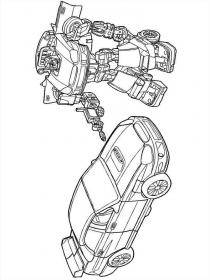 Ausmalbilder Autobot - Kostenloses Drucken