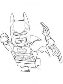 Ausmalbilder Lego Batman - Kostenloses Drucken