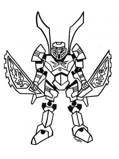 Lego Bionicle Ausmalbilder - Kostenlose Malvorlagen