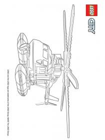 Ausmalbilder Lego City - Kostenloses Drucken