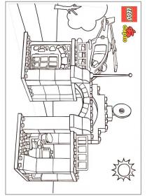 Ausmalbilder Lego Duplo - Kostenloses Drucken