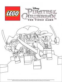 Ausmalbilder Lego Pirates - Kostenloses Drucken