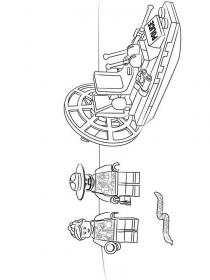 Ausmalbilder Lego Police - Kostenloses Drucken