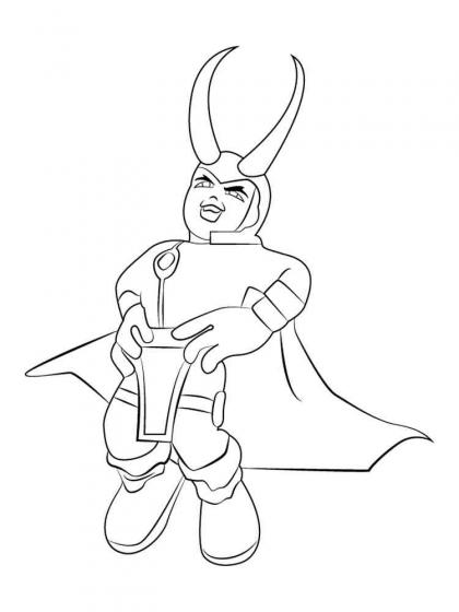 Loki Ausmalbilder - Kostenlose Malvorlagen