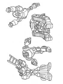 Ausmalbilder Rescue Bots - Kostenloses Drucken