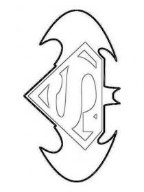 Ausmalbilder Superman Logo - Kostenloses Drucken