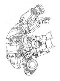 Ausmalbilder Transformers - Kostenloses Drucken