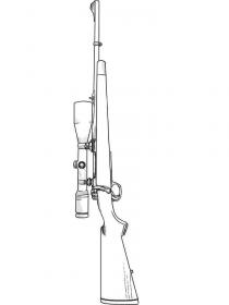 Ausmalbilder Waffen - Kostenloses Drucken