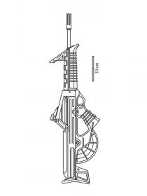 Ausmalbilder Waffen - Kostenloses Drucken