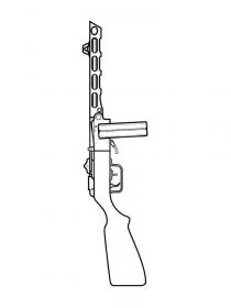 Ausmalbilder Waffen - Kostenloses Drucken