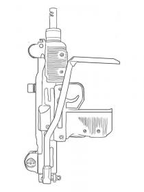 Ausmalbilder Waffen - Kostenloses Drucken