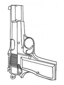 Ausmalbilder Waffen - Kostenloses Drucken