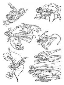 Ausmalbilder X-men - Kostenloses Drucken