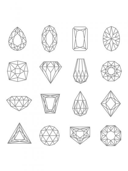 Funkelnde Ausmalbilder: Edelsteine zum Leben erwecken – Kostenlose Vorlagen für Groß und Klein!