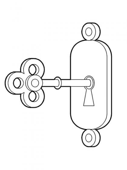  Schlüssel Ausmalbilder - Kostenlose Malvorlagen Bildidee 