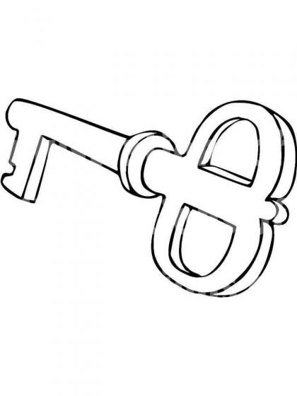  Foto zu Schlüssel Ausmalbilder - Kostenlose Malvorlagen 