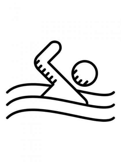 Schwimmen Ausmalbilder - Kostenlose Malvorlagen