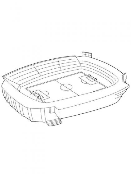 ausmalbilder stadion