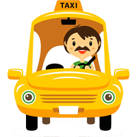 Taxifahrer Ausmalbilder