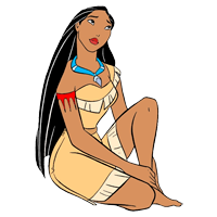 Pocahontas Ausmalbilder