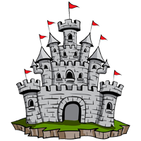 Burgen  Ausmalbilder