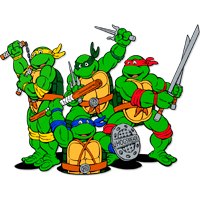 Teenage Mutant Ninja Turtles Ausmalbilder
