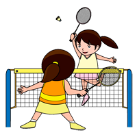 Badminton Ausmalbilder