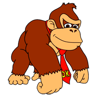 Donkey Kong Ausmalbilder
