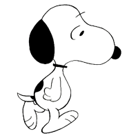 Snoopy Ausmalbilder