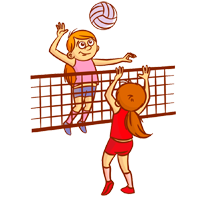 Volleyball Ausmalbilder