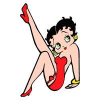 Betty Boop Ausmalbilder