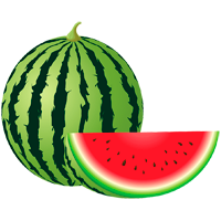 Wassermelone Ausmalbilder