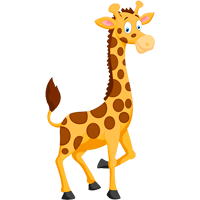 Giraffe Ausmalbilder