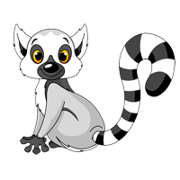LemurenAusmalbilder