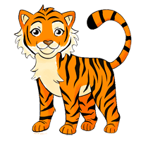 Tiger Ausmalbilder