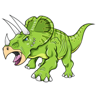 Triceratops Ausmalbilder