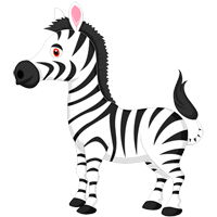 Zebra Ausmalbilder