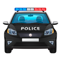 Polizeiauto Ausmalbilder