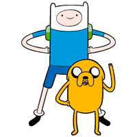 Adventure Time - Abenteuerzeit mit Finn und Jake Ausmalbilder