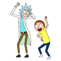 Rick und Morty Ausmalbilder