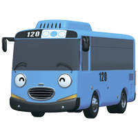 Tayo the Little Bus Ausmalbilder