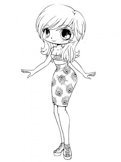  Chibi Ausmalbilder - Kostenlose Malvorlagen 