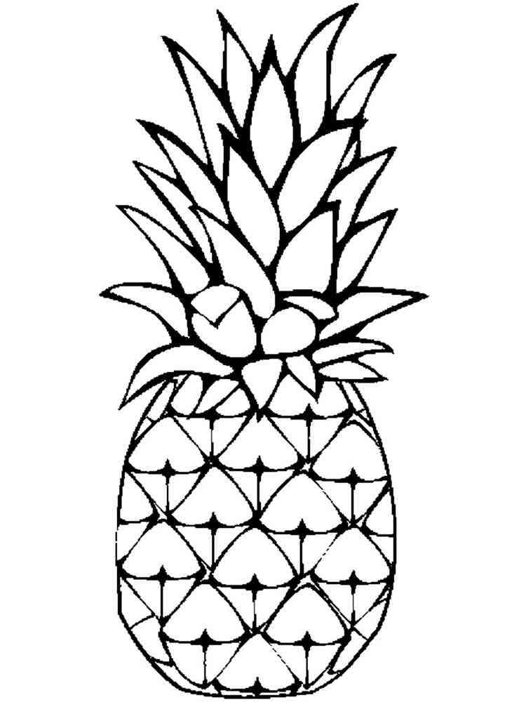 Ausmalbilder Ananas: Bring the Sunshine into Your Coloring World!