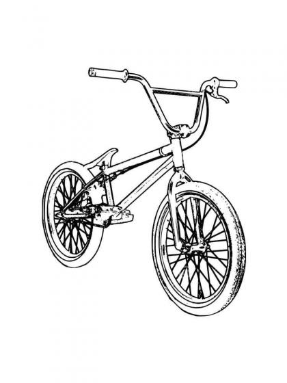 Ausmalbilder BMX: Unleash Your Inner Artist with a Whizzing Ride!