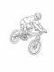 Ausmalbilder BMX - Malvorlagen Kostenlos zum Ausdrucken
