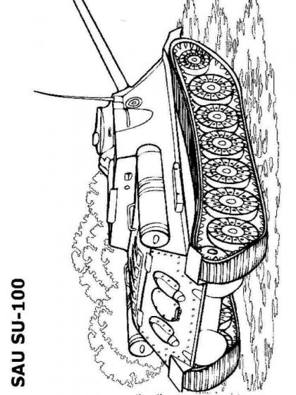 Ausmalbilder Militärfahrzeuge - Malvorlagen Kostenlos zum Ausdrucken